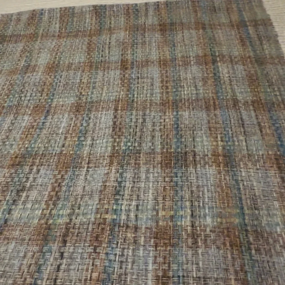 Vince Camuto OS/TU long, fringed woven scarf. 32w x 80l, gently used. - Picture 3 of 7